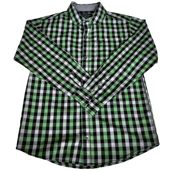 Calvin Klein Jeans Other - Calvin Klein Jeans button down shirt size LG 14/16
